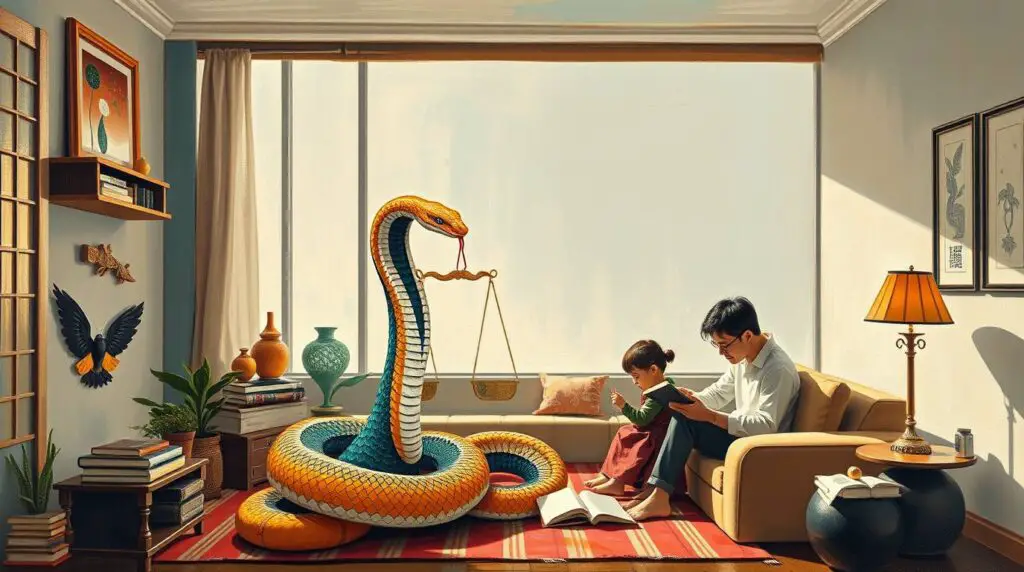 Libra Snake in the family