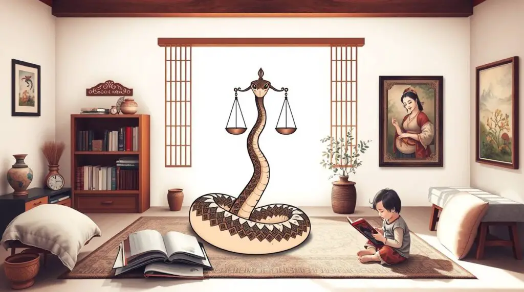 Libra Snake in the family