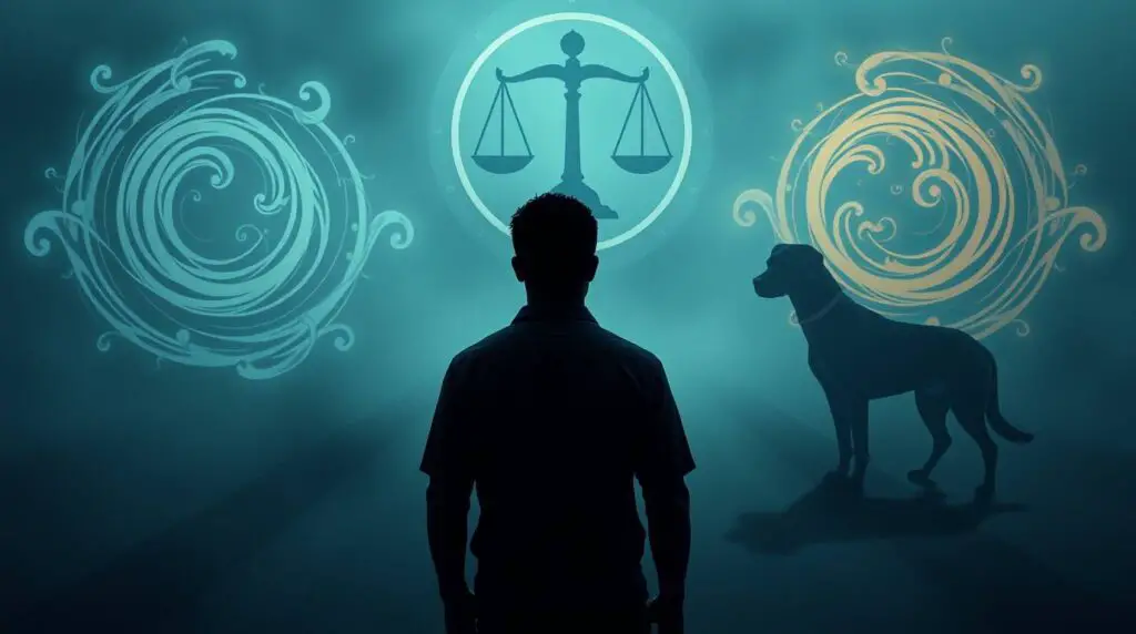 Darker Side of the Libra Dog