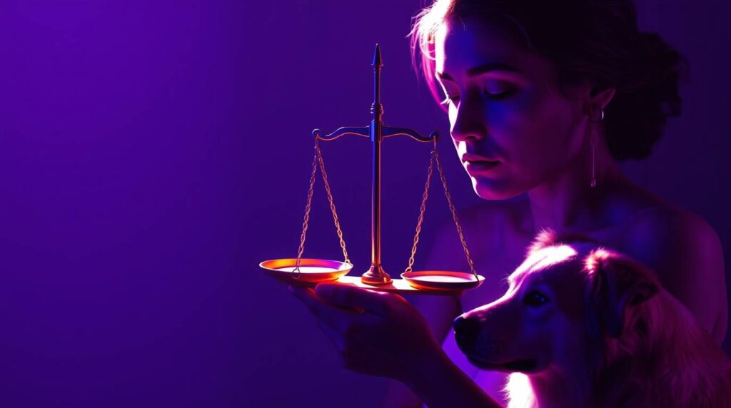 Darker Side of the Libra Dog