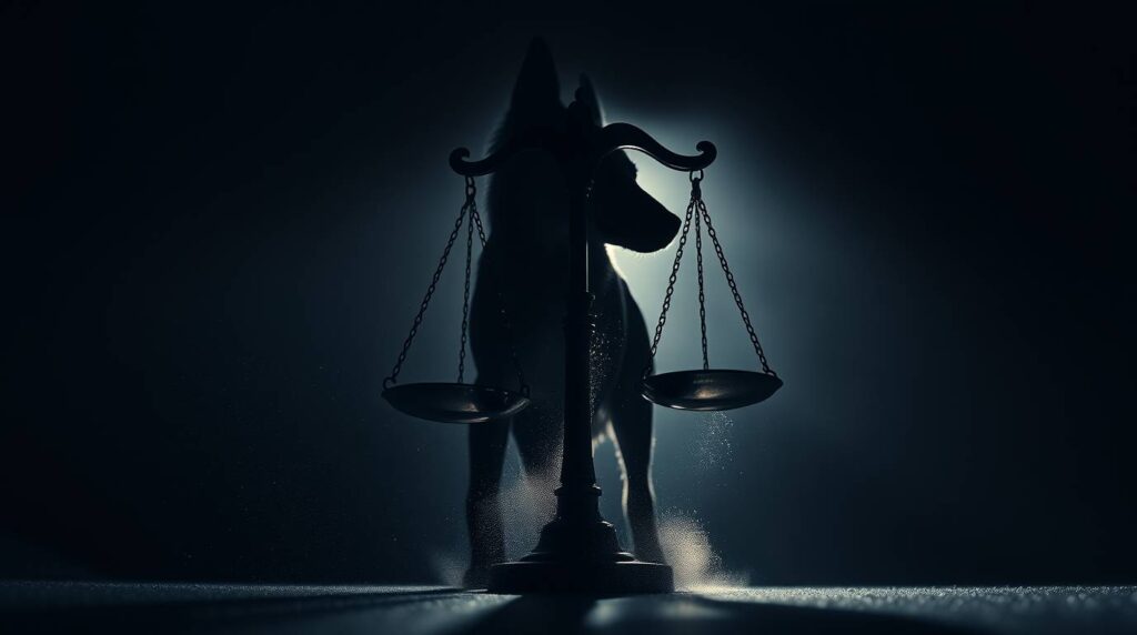 Darker Side of the Libra Dog