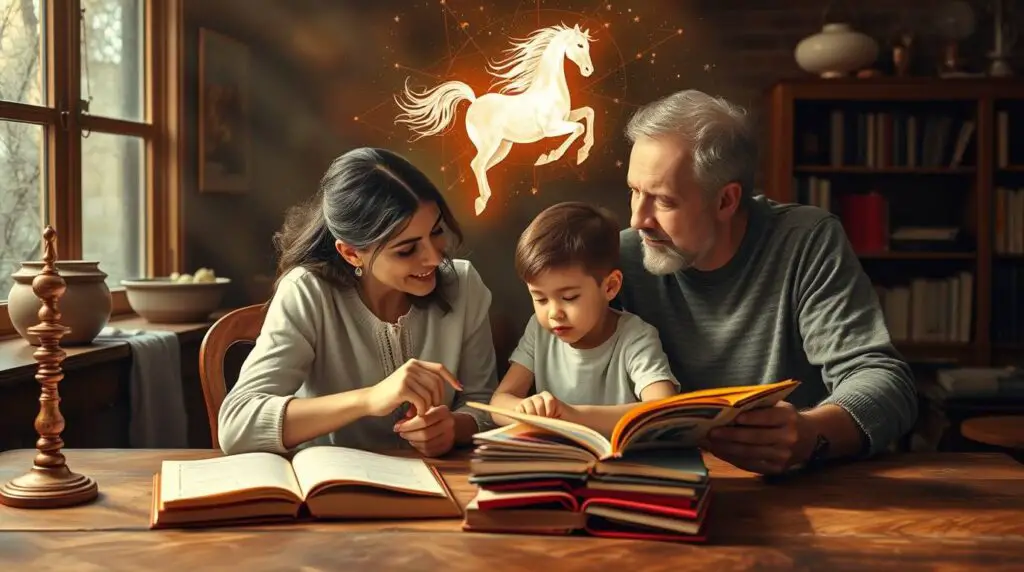 aquarius horse in the family